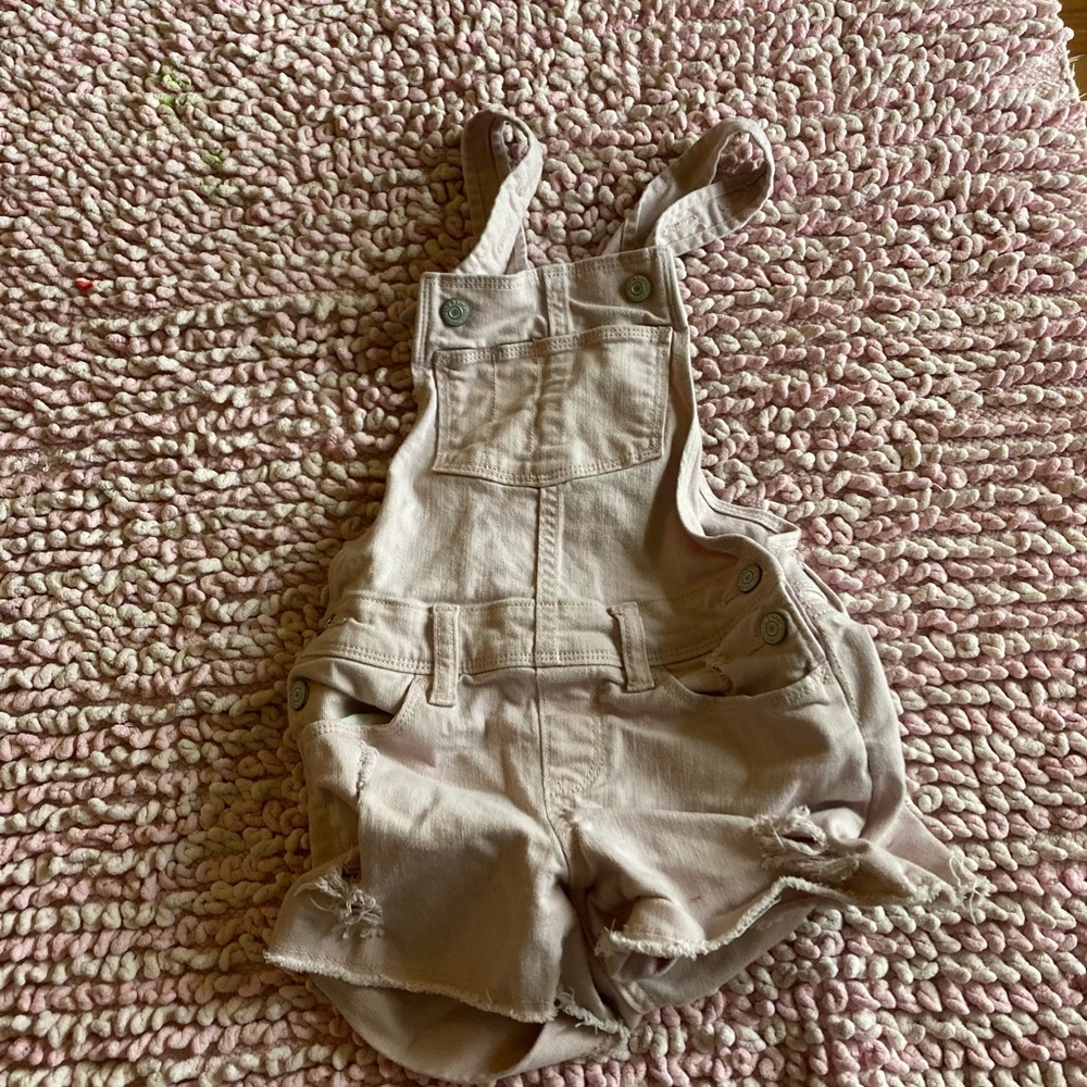 Old navy pink overall M